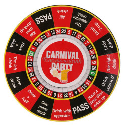 MyPlayToys La Roulette à Boire Carnival Party